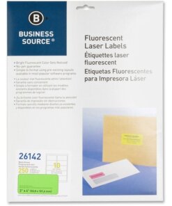 Business Source Neon Labels