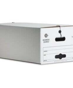 Business Source Light Duty Legal Size Storage Box
