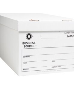 Business Source Lift-off Lid Light Duty Storage Box