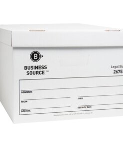 Business Source Lift-off Lid Light Duty Storage Box