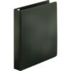 Black Business Source EasyOpen Locking Slant-D Ring Binders