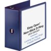 Navy Business Source Navy D-ring Binder