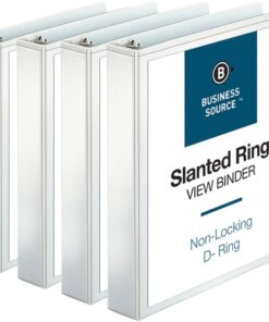 Business Source Basic D-Ring View Binders