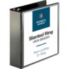 Black Business Source Basic D-Ring View Binders