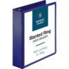 Navy Business Source D-Ring View Binder