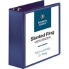 Navy Business Source D-Ring View Binder