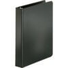 Black Business Source Basic Round Ring Binder