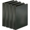 Black Business Source Basic Round Ring Binders