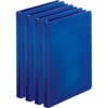 Dark blue Business Source Basic Round Ring Binders
