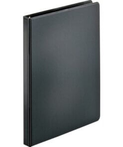 black Business Source Basic Round Ring Binders
