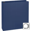 Dark blue Business Source Basic Round Ring Binders