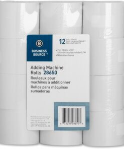 Business Source 150' Adding Machine Rolls