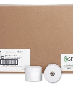 Business Source 1-Ply 2-1/4"x165' Adding Machine Rolls