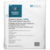 Business Source Nonglare Top-loading Sheet Protectors