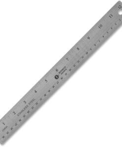 Business Source Nonskid Stainless Steel Ruler