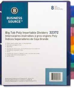 Business Source Pocket Index Dividers