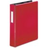 Red Business Source 1.5" D-Ring Binder