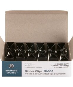 Business Source Fold-back Binder Clips