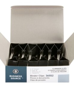 Business Source Fold-back Binder Clips