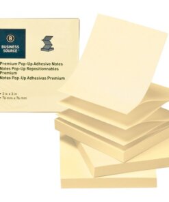 Business Source Reposition Pop-up Adhesive Notes