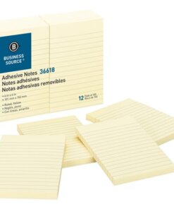 Business Source Ruled Adhesive Notes