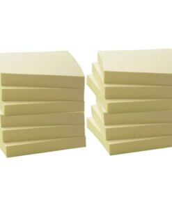 Business Source Yellow Adhesive Notes