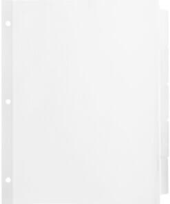 Business Source Reinforced Hole Punched Indexes