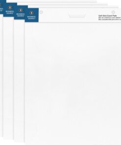 Business Source 25"x30" Self-stick Easel Pads