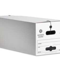 Business Source Light Duty Letter Size Storage Box
