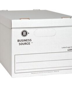 Business Source Economy Storage Box with Lid