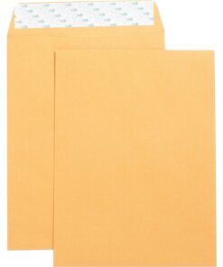 Business Source Self Adhesive Kraft Catalog Envelopes