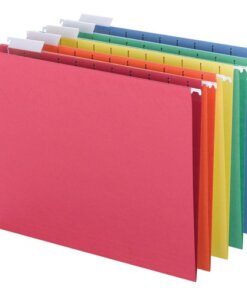 Business Source 1/5 Tab Cut Letter Recycled Hanging Folder