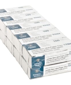 Business Source Jumbo Nonskid Paper Clips