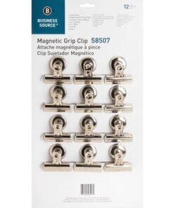 Business Source Magnetic Grip Clips Pack