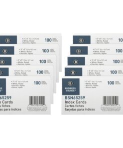 Business Source Ruled Index Cards