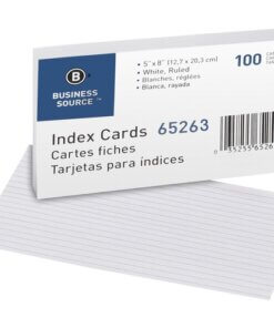 Business Source Ruled Index Cards