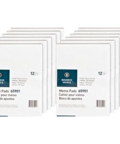 Business Source Plain Memo Pads