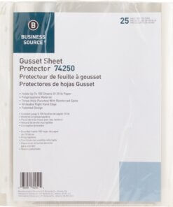 Business Source Heavy-duty Sheet Protectors