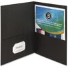 Black Business Source Letter Recycled Pocket Folder