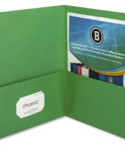 Green Business Source Letter Recycled Pocket Folder