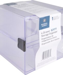 Business Source 4-drawer Storage Organizer
