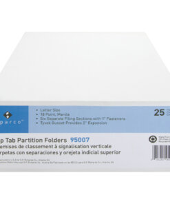 Business Source Letter Recycled Classification Folder