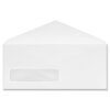 Business Source No. 9 V-flap Window Display Envelopes