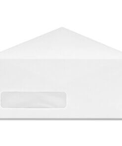 Business Source No. 9 V-flap Window Display Envelopes