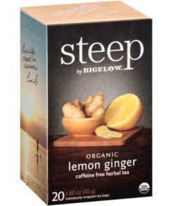 Bigelow Lemon Ginger Herbal Tea Bag