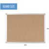 Bi-silque Ayda Cork Bulletin Board