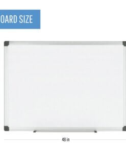 Bi-silque Porcelain Magnetic Dry Erase Board