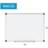Bi-silque Porcelain Magnetic Dry Erase Board