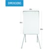 MasterVision Quadpod Presentation Easel