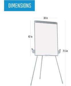MasterVision Dry-erase Portable Tripod Easel